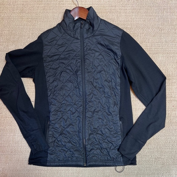Icebreaker Jackets & Blazers - Icebreaker MerinoLoft Ellipse Wool Hybrid Quilted Full Zip Jacket Size XL Flaws
